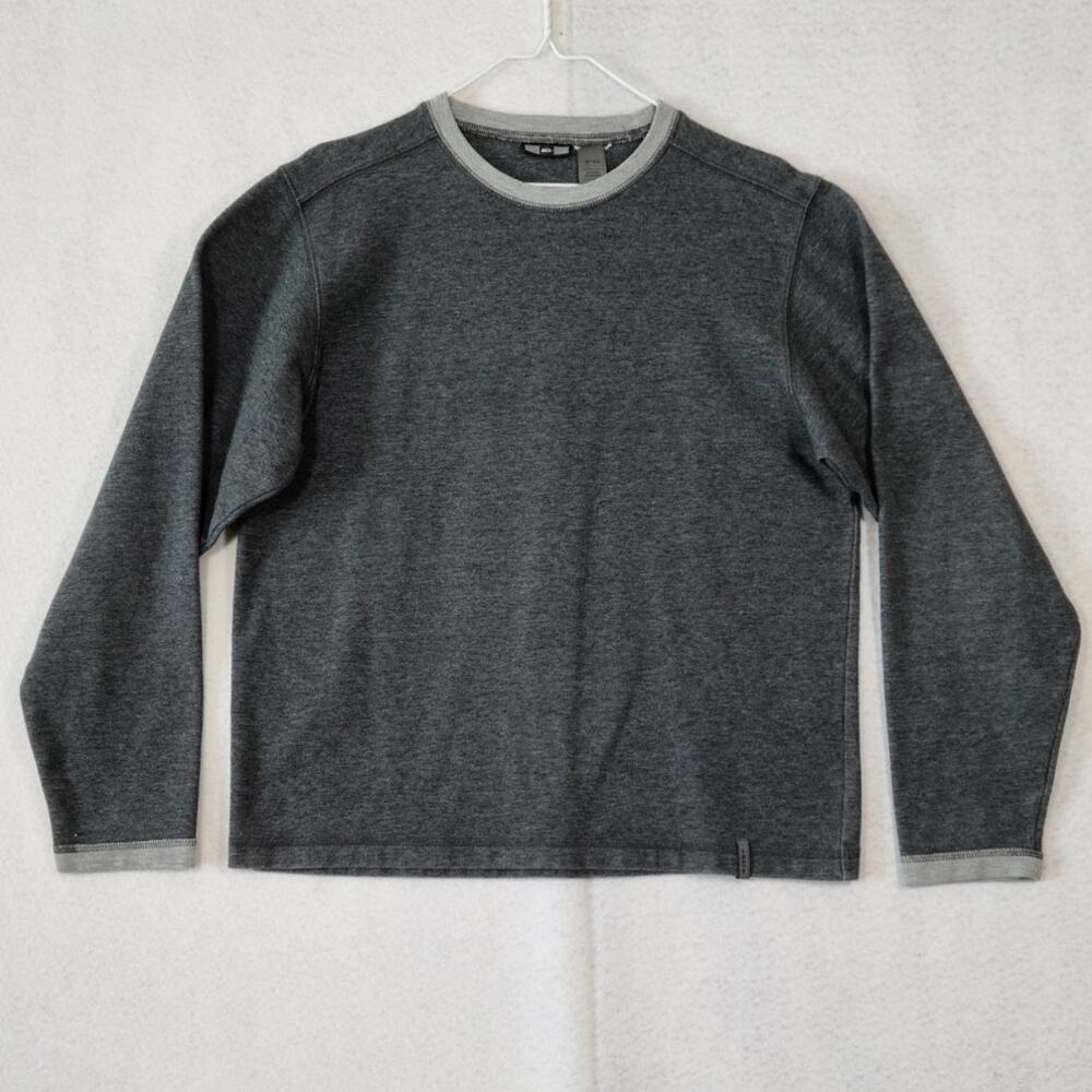 REI, Long Sleeve T-shirt Gray, Men Size Small, PRE-OWNED